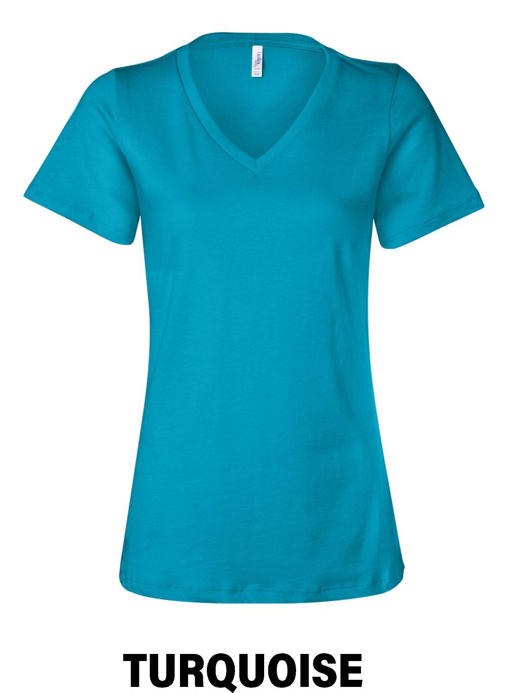 COUNTRYSIDE ESTATES BELLA + CANVAS - Women’s Relaxed Jersey V-Neck Tee (E.6405)