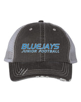 PORTA BLUEJAYS JR. FOOTBALL VINTAGE TRUCKER HAT (E.6990)