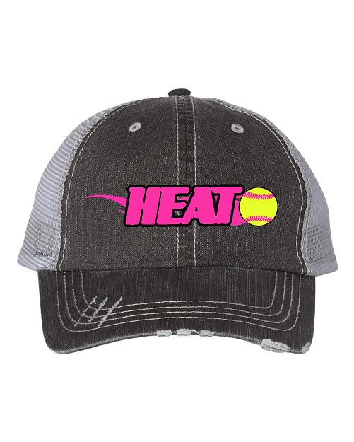 HAVANA HEAT SOFTBALL Vintage Trucker Hat (E.6990)