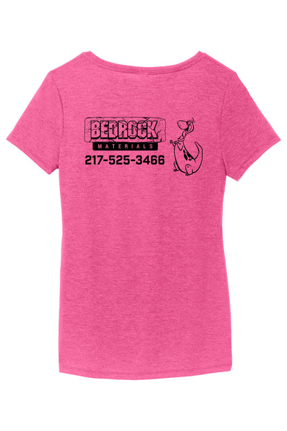 Bedrock Materials LADIES VNECK (DM1350L)