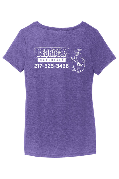 Bedrock Materials LADIES VNECK (DM1350L)