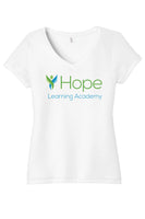 HOPE LEARNING ACADEMY CHICAGO Ladies V-Neck Tee