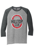 Hilltop Club Raglan Baseball Tee