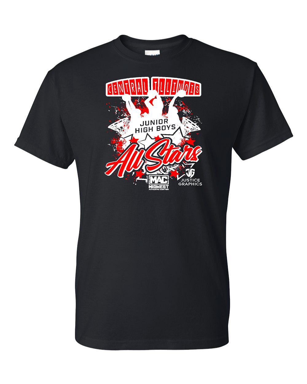 CENTRAL ILLINOIS ALL STARS TSHIRT (P.8000)