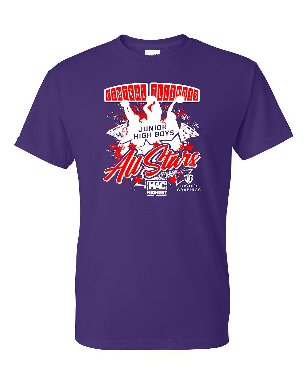 CENTRAL ILLINOIS ALL STARS TSHIRT (P.8000)