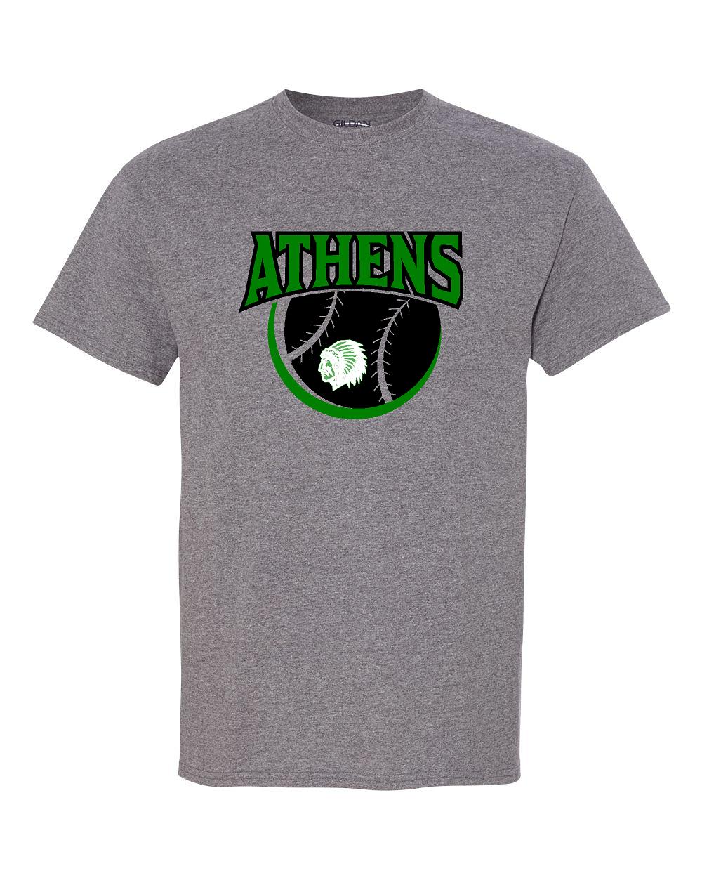 ATHENS JR. HIGH BASEBALL UNISEX TSHIRT (P.8000)