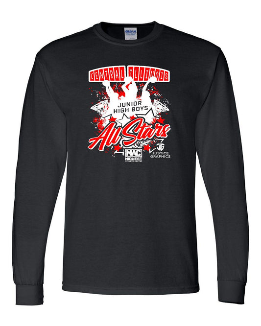 CENTRAL ILLINOIS ALL STARS LONGSLEEVE TSHIRT (P.8400)