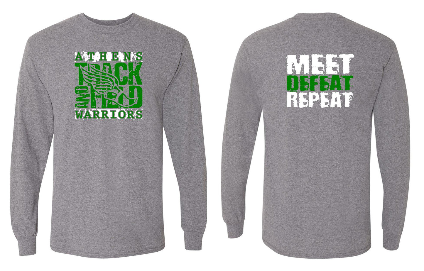 AJHS TRACK & FIELD Long Sleeve Tee (P.8400)