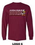 Havana Ducks Unisex Long Sleeve T-Shirt (P.8400)