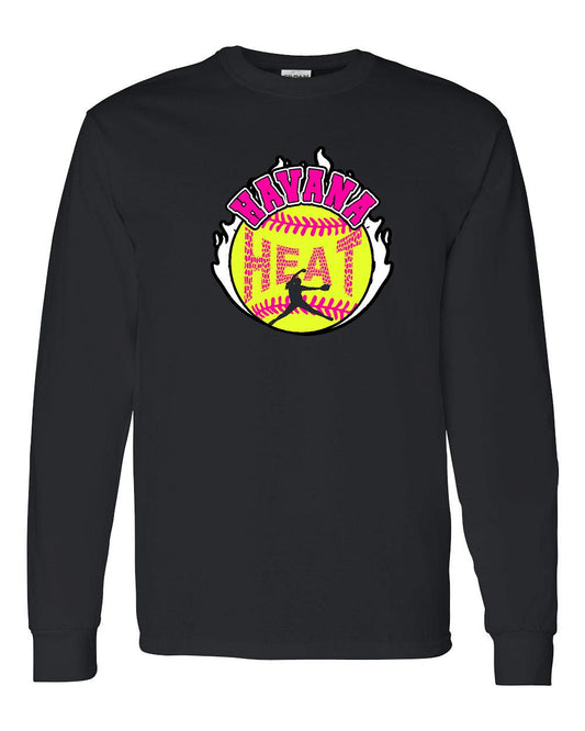 HAVANA HEAT SOFTBALL UNISEX LONG SLEEVE (P.8400)