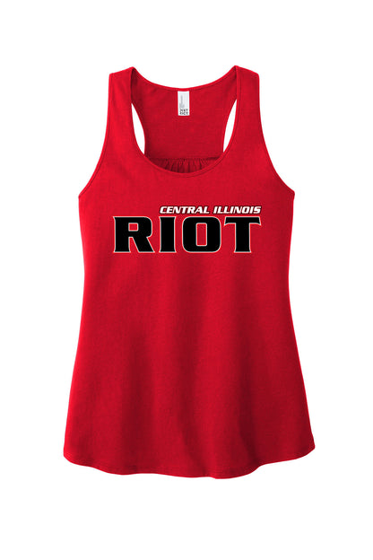 RIOT SOFTBALL LADIES RACERBACK TANK (DT6302)