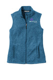 SIU Medicine Pediatrics Ladies Fleece Vest (E.L236)