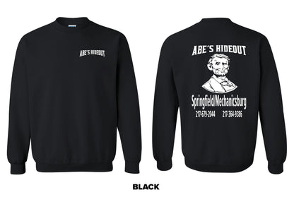 ABE'S HIDEOUT CREW SWEATSHIRT (P.18000)