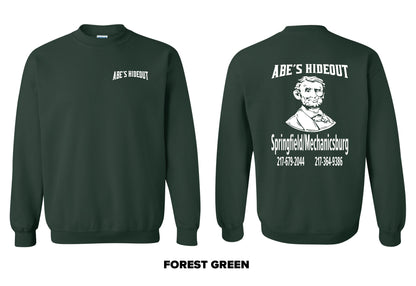 ABE'S HIDEOUT CREW SWEATSHIRT (P.18000)