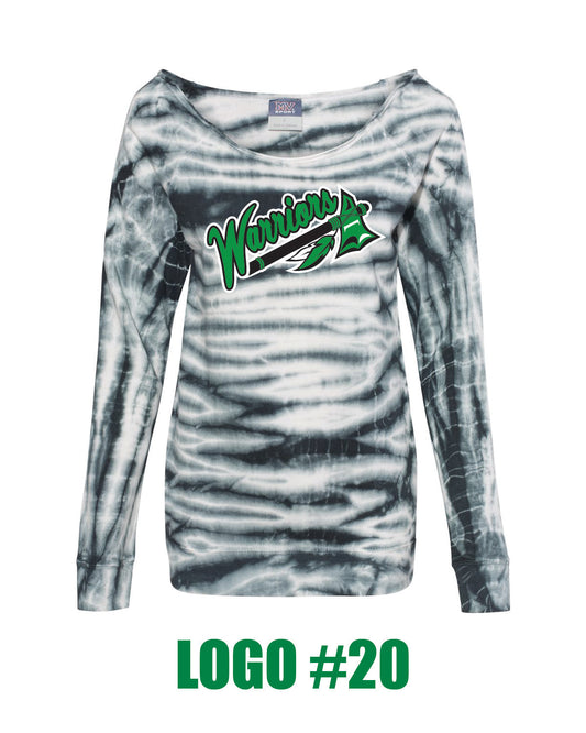 Athens Warriors LADIES Tie Dyed Sweatshirt (W20173)