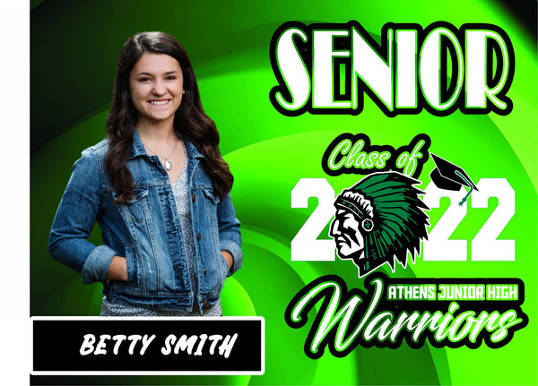 CUSTOM SENIOR GRAD YARD SIGN