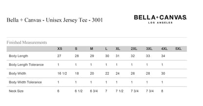 WLB Baseball Unisex Bella T-Shirt (P.BC3001CVC)