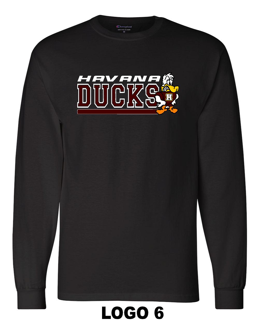 HAVANA DUCKS Champion - Long Sleeve T-Shirt - (P.CC8C)