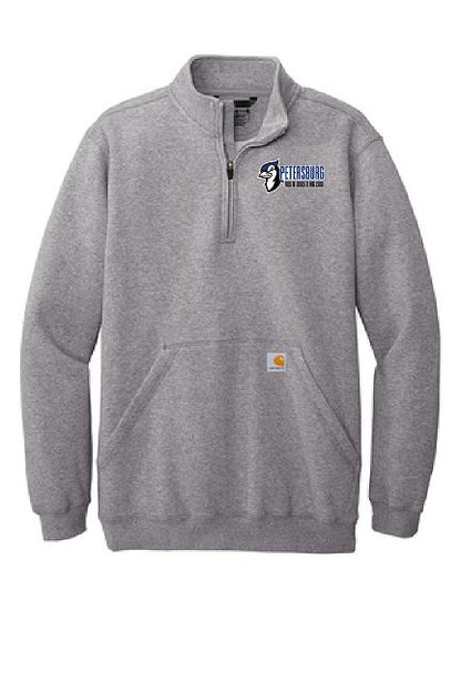 PYWC Carhartt® Midweight 1/4-Zip Mock Neck Sweatshirt (E. CT105294)