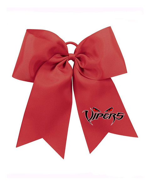 Vipers Cheer Hair Bow (6701)