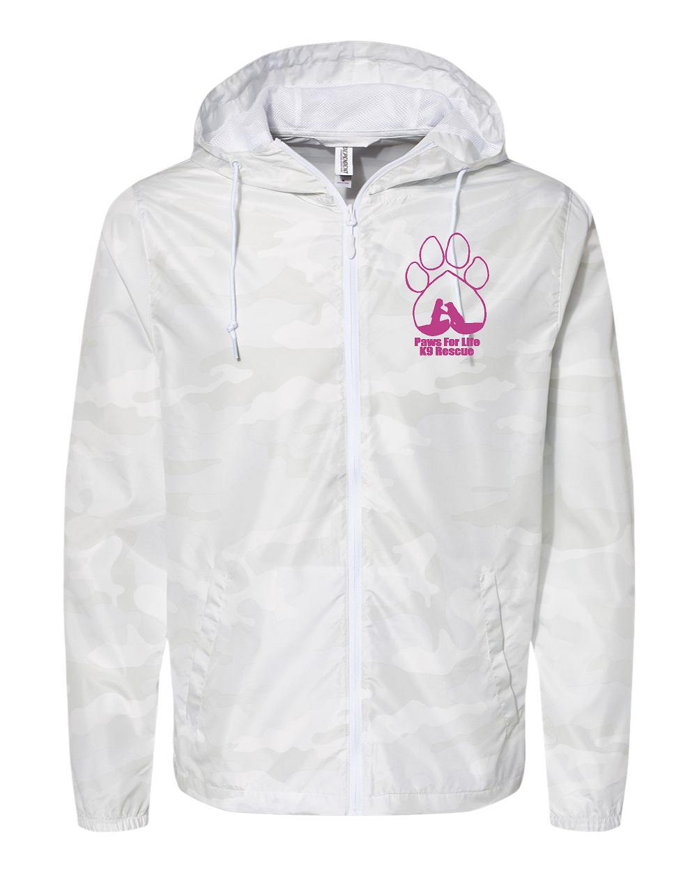 Paws For Life K9 Rescue Unisex Lightweight Windbreaker (E.EXP54LWZ)