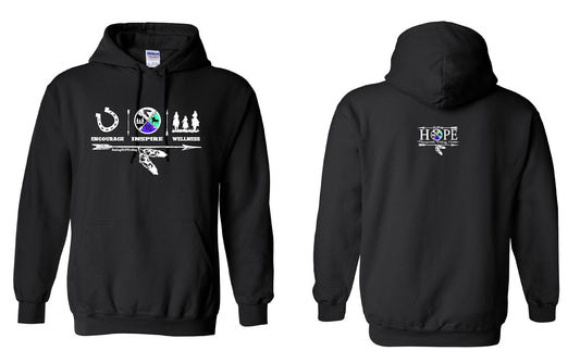 Hope Riding Encourage Inspire Wellness Hoodie (18500)