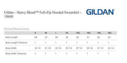 ABE'S HIDEOUT UNISEX FULL ZIP HOODED SWEATSHIRT (18600)