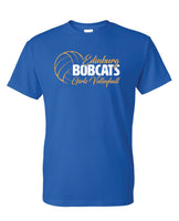 Edinburg Bobcats Volleyball DryBlend 50/50 TShirt