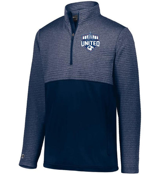 CAPITAL CITY UNITED SOCCER REGULATE PULLOVER (E.229594/229794 Navy Heather)