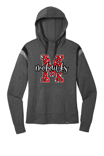 MORRISONVILLE BOOSTER LADIES NEW ERA VARSITY HOODIE (LNEA108)