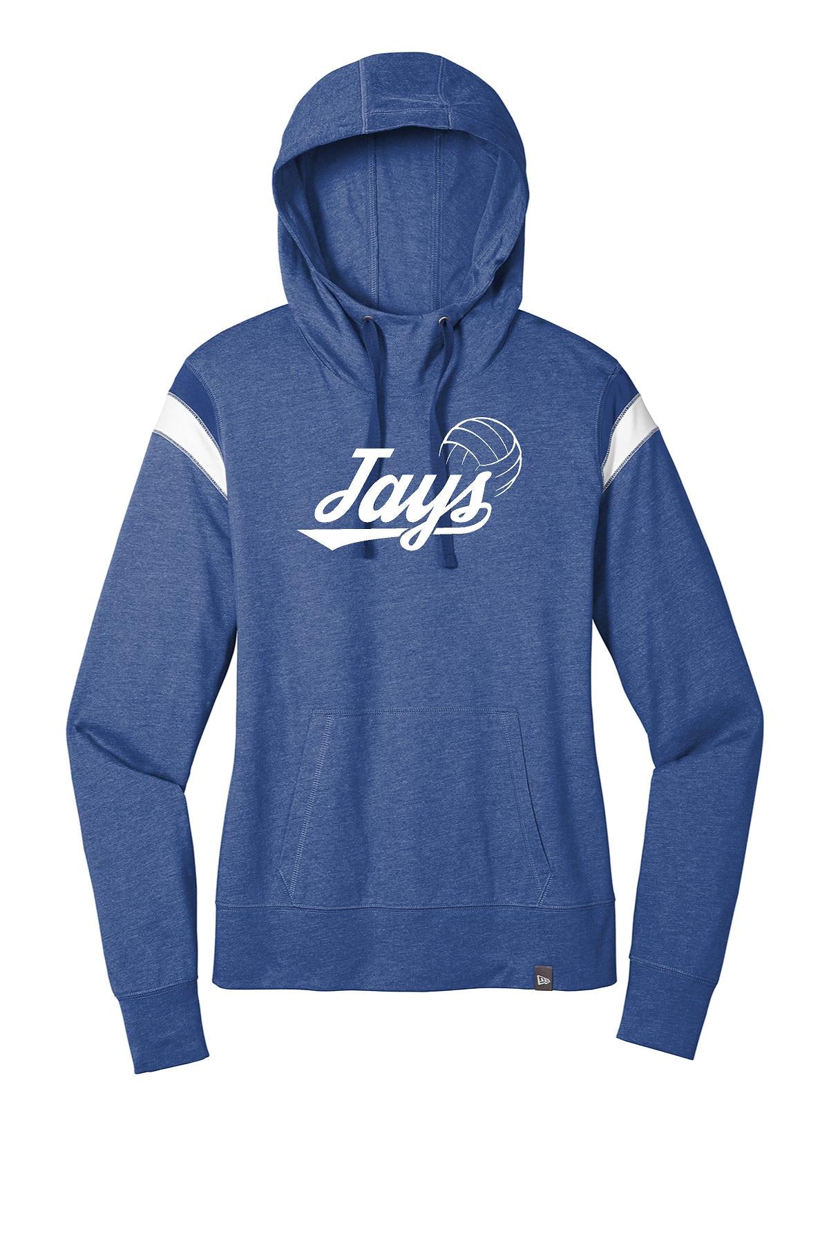 JAYS CLUB VOLLEYBALL LADIES NEW ERA HOODIE (LNEA108)