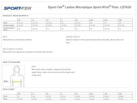 IASCOE Ladies SportTek Short Sleeve Polo (LST650)