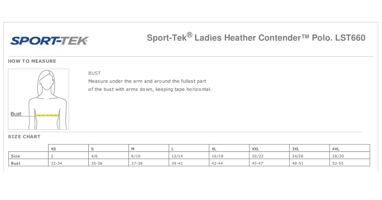 BCBS Heather Contender Polo (P.ST660, LST660)