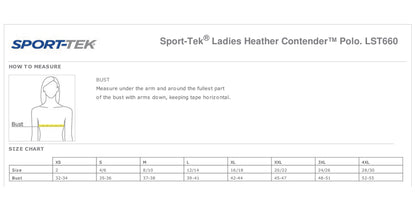 BCBS Heather Contender Polo (P.ST660, LST660)