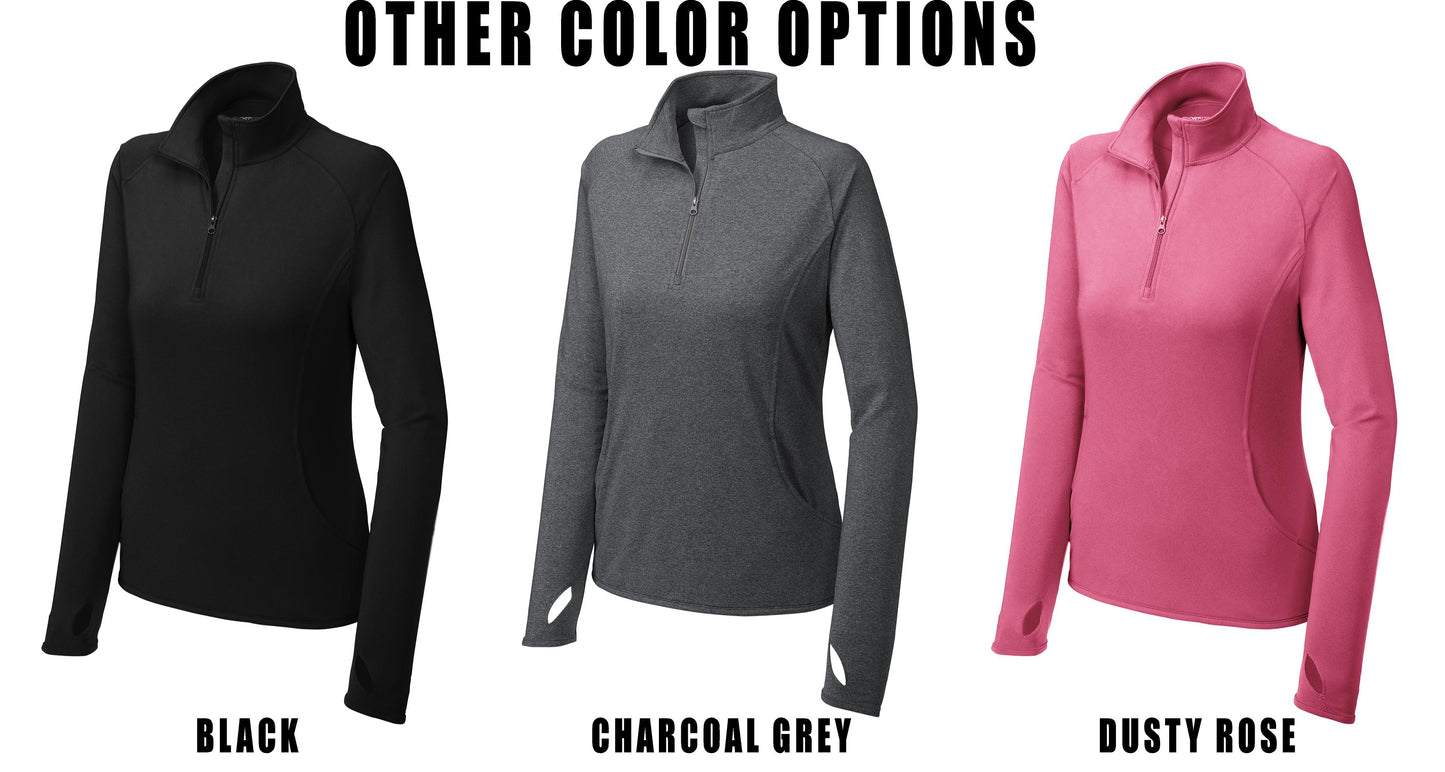IASCOE LADIES Stretch Half Zip Pullover (E.LST850)