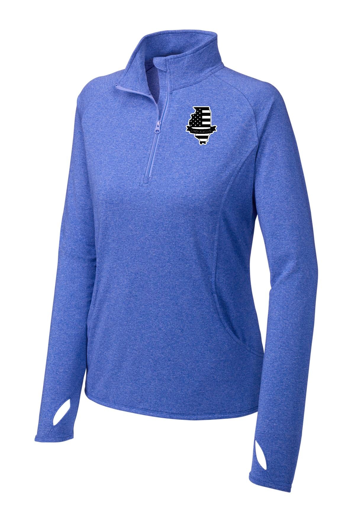 IASCOE LADIES Stretch Half Zip Pullover (E.LST850)