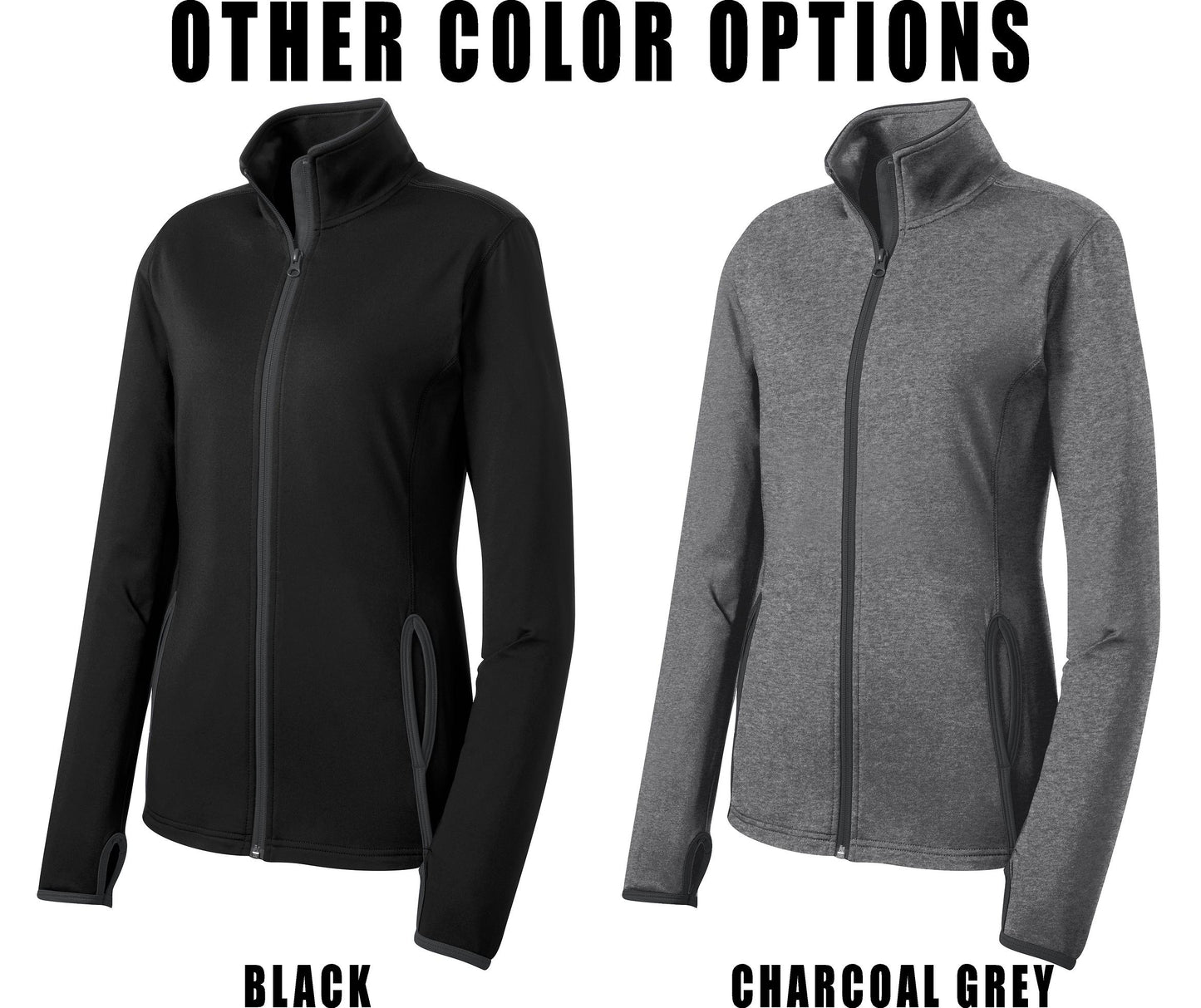 IASCOE Sport-Tek® Ladies Full-Zip Jacket (E.LST853)
