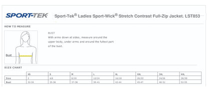 SIU Medicine Simmons Cancer Institute Ladies Sport-Tek Contrast Jacket (E.LST853)