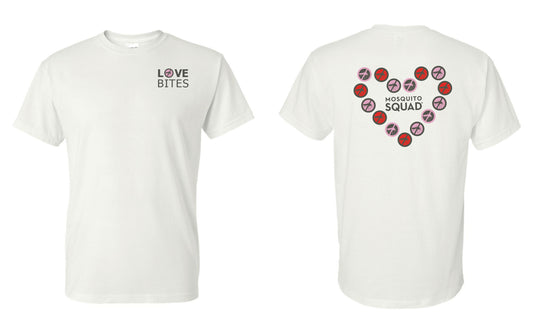 Mosquito Squad LOVE BITES T-Shirt (POCKET LOGO)
