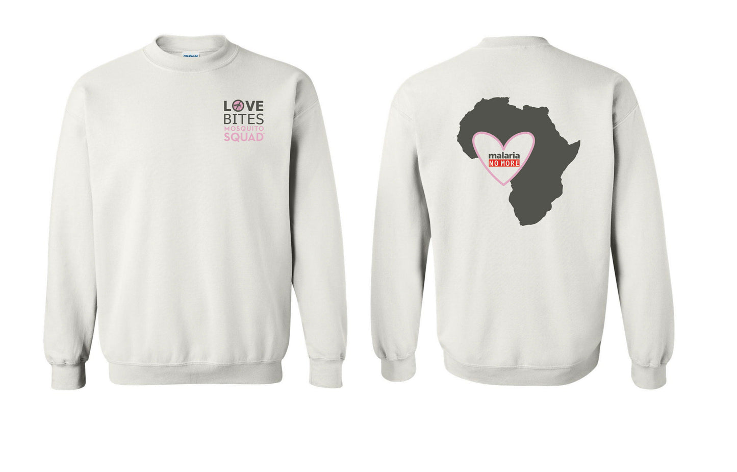 Mosquito Squad MALARIA NO MORE Crew Sweatshirt
