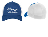 PAWS FOR LIFE K9 RESCUE FITTED STRETCH MESH HAT (E.NE1020)