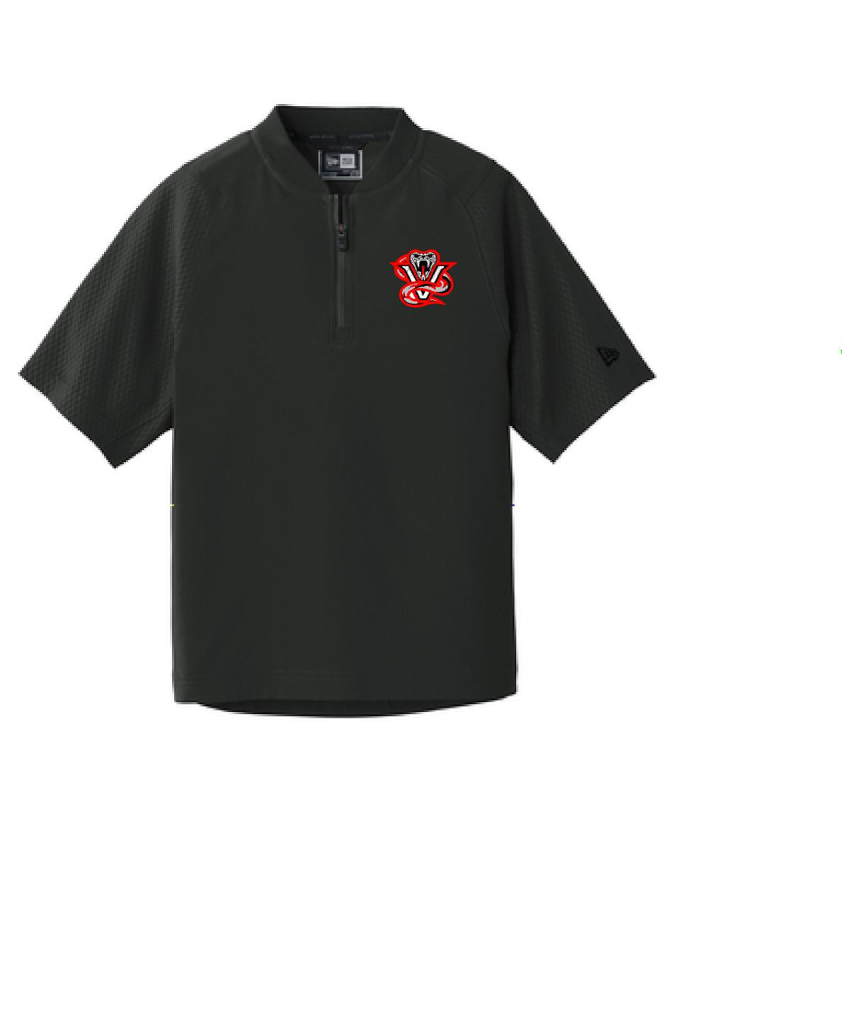 VIPERS BASEBALL UNISEX SHORT SLEEVE WIND SHIRT (EMB. NEA600)