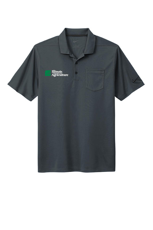 Illinois Department of Agriculture Nike Dri-FIT Micro Pique 2.0 Pocket Polo (E. NKDC2103)