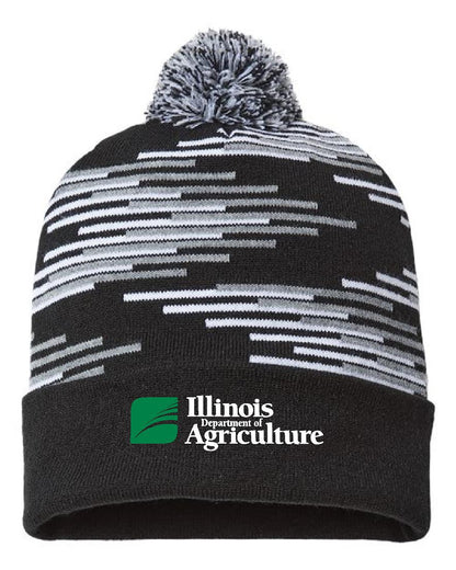 Illinois Department of Ag Bar Beanie (E.RKB12)