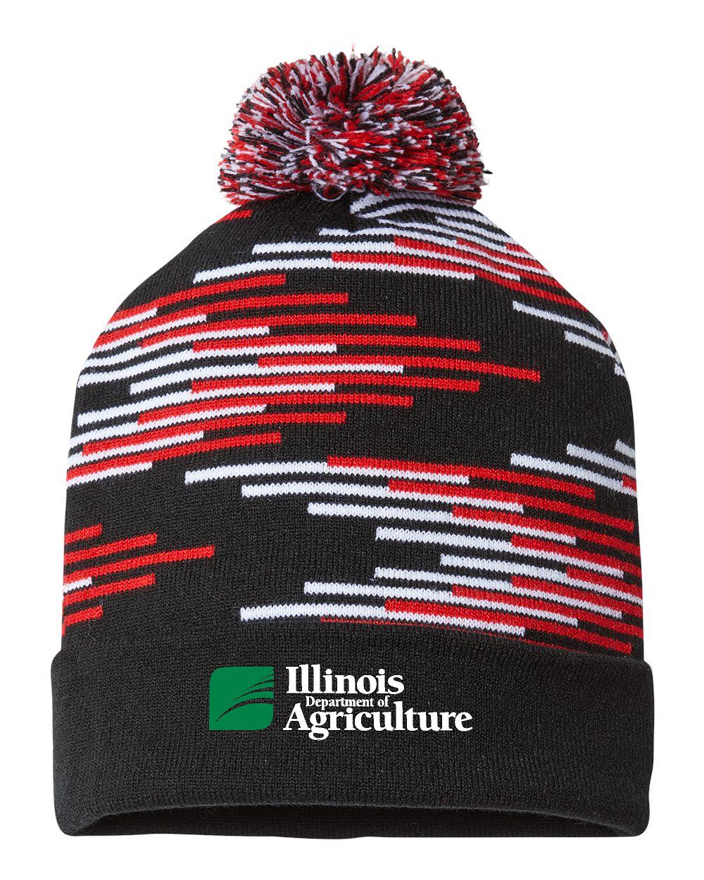 Illinois Department of Ag Bar Beanie (E.RKB12)