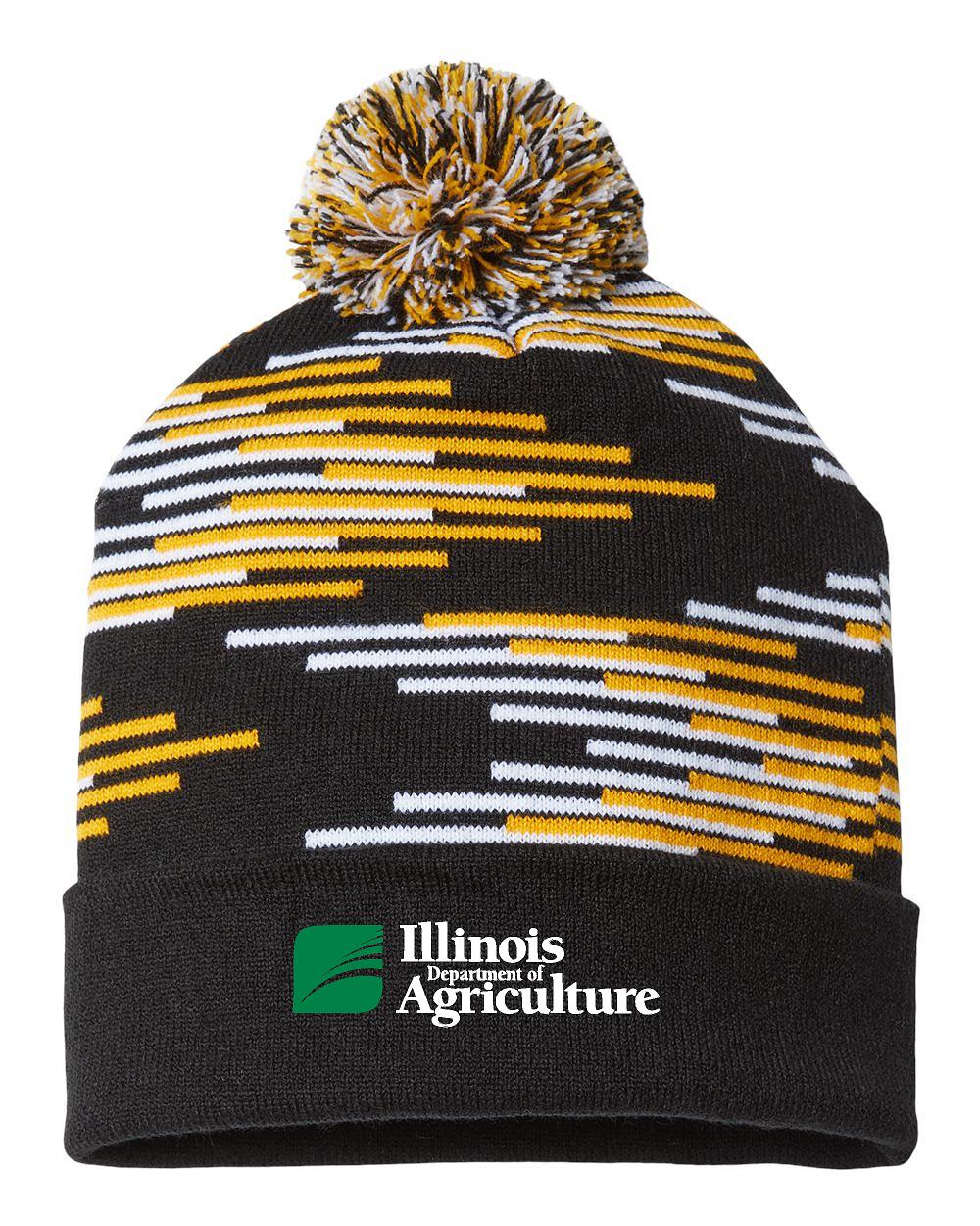 Illinois Department of Ag Bar Beanie (E.RKB12)