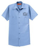 LOCKED-UP TRUCKING Red Kap® Short Sleeve Industrial Work Shirt (E. SP24)