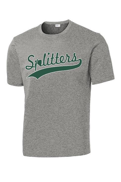 MIDWEST SPLITTERS UNISEX PERFORMANCE SHORT SLEEVE TEE (P. ST350)