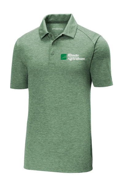 Illinois Department of Agriculture Tri-Blend Wicking Polo (E.ST405)