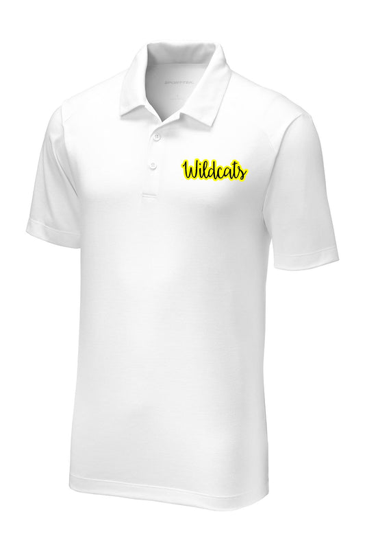 Edinburg Wildcats Tri-Blend Wicking Polo (E.ST405)